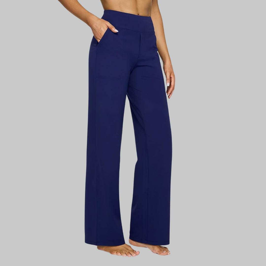 Pantalon Taille Haute – Confort Absolu et Élégance Naturelle