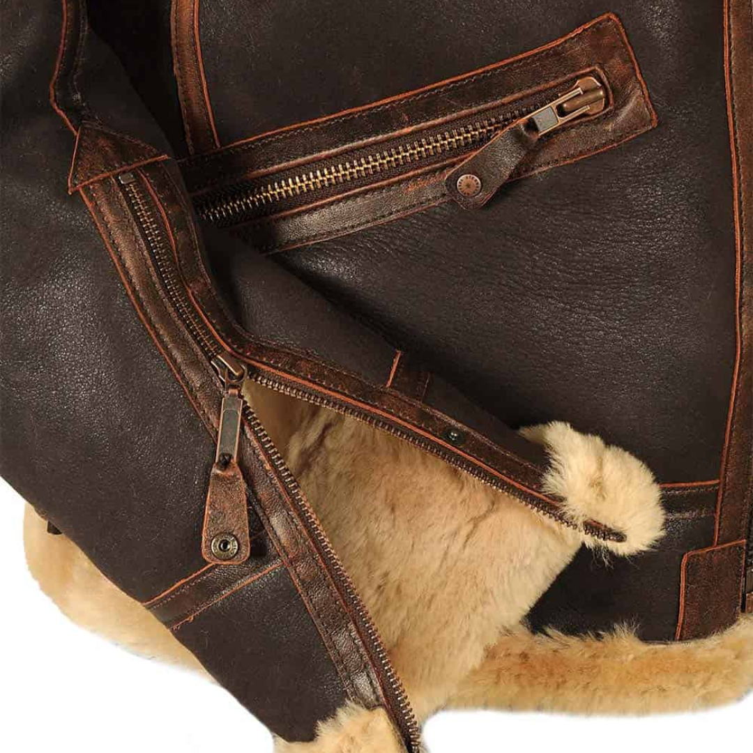Blouson Aviateur – Protection Hivernale Chaude & Élégante