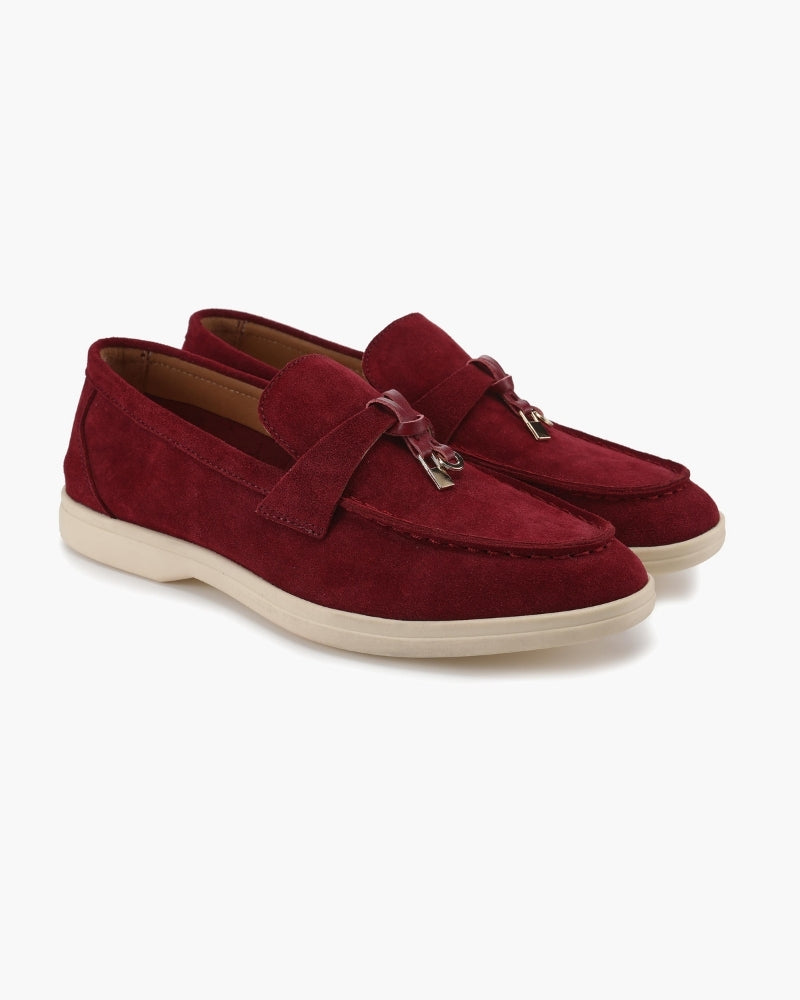 Mocassins en Suédine – Élégance intemporelle & confort absolu