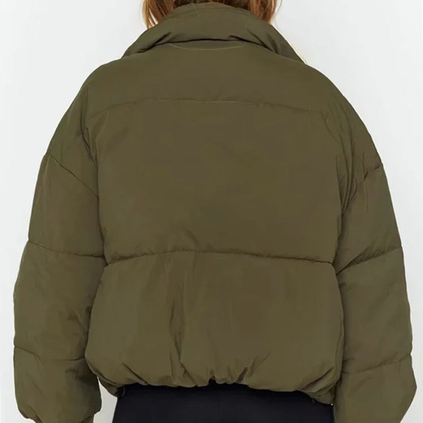 Veste Puffer Croppée – Chaleur & Design Élégant