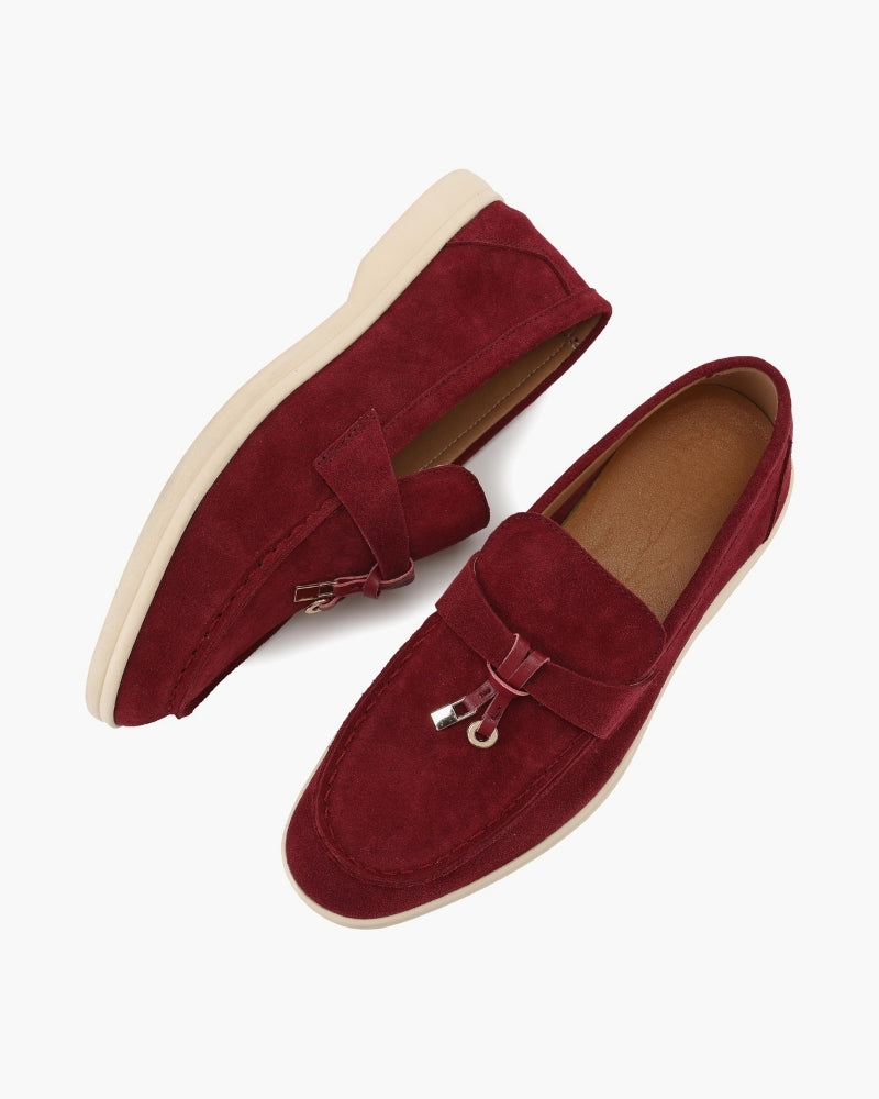 Mocassins en Suédine – Élégance intemporelle & confort absolu