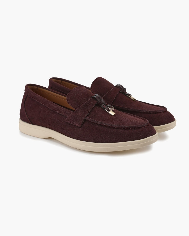 Mocassins en Suédine – Élégance intemporelle & confort absolu