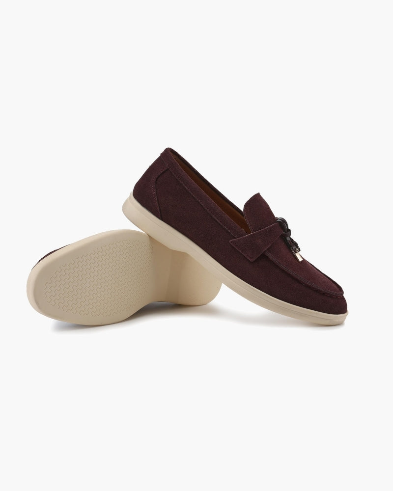 Mocassins en Suédine – Élégance intemporelle & confort absolu