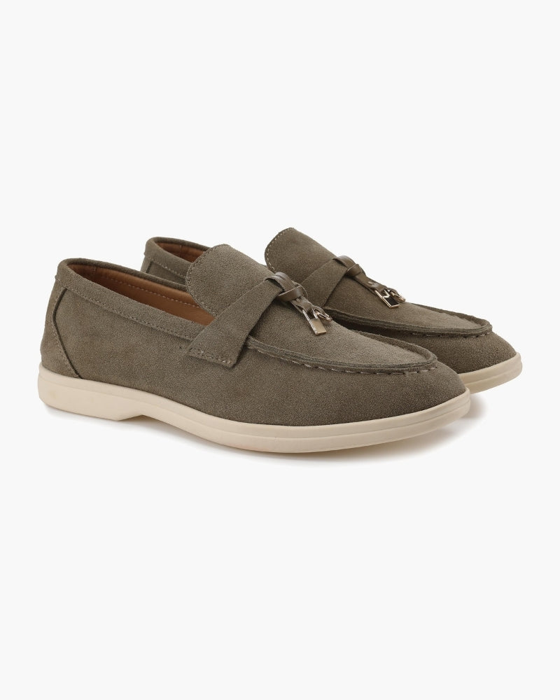 Mocassins en Suédine – Élégance intemporelle & confort absolu