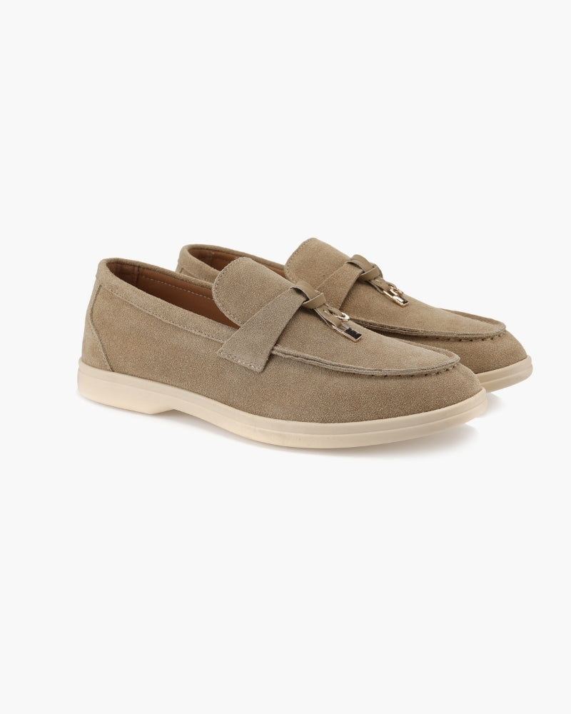 Mocassins en Suédine – Élégance intemporelle & confort absolu