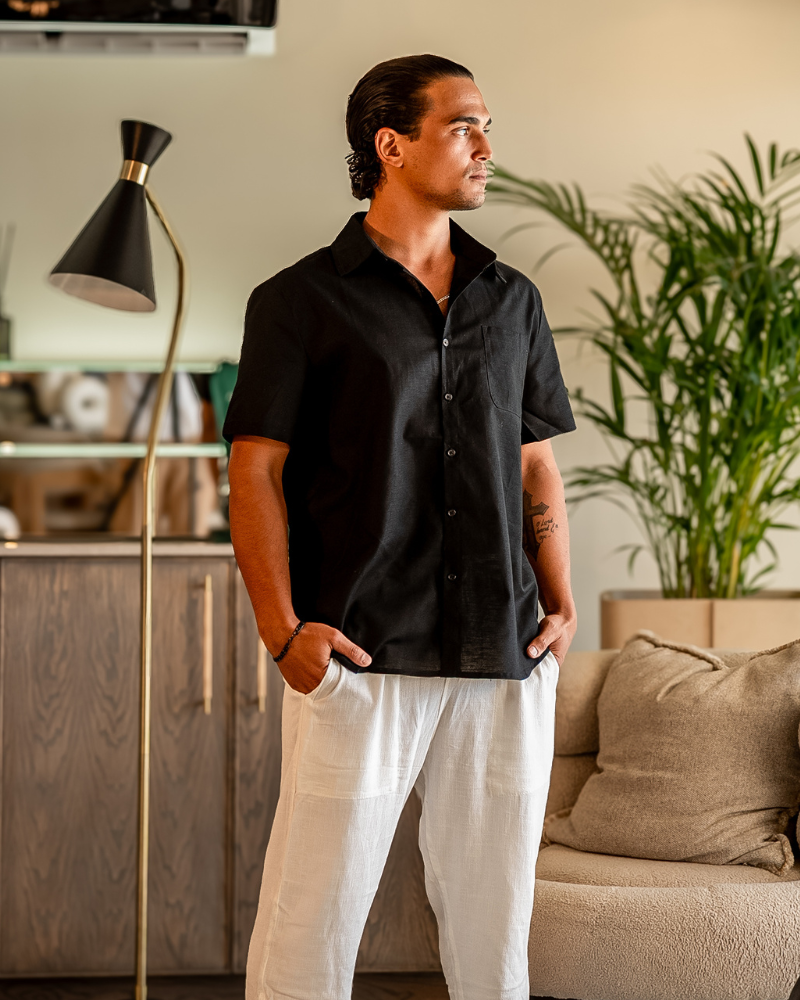 Chemise en Lin – Légèreté et Confort Respirant