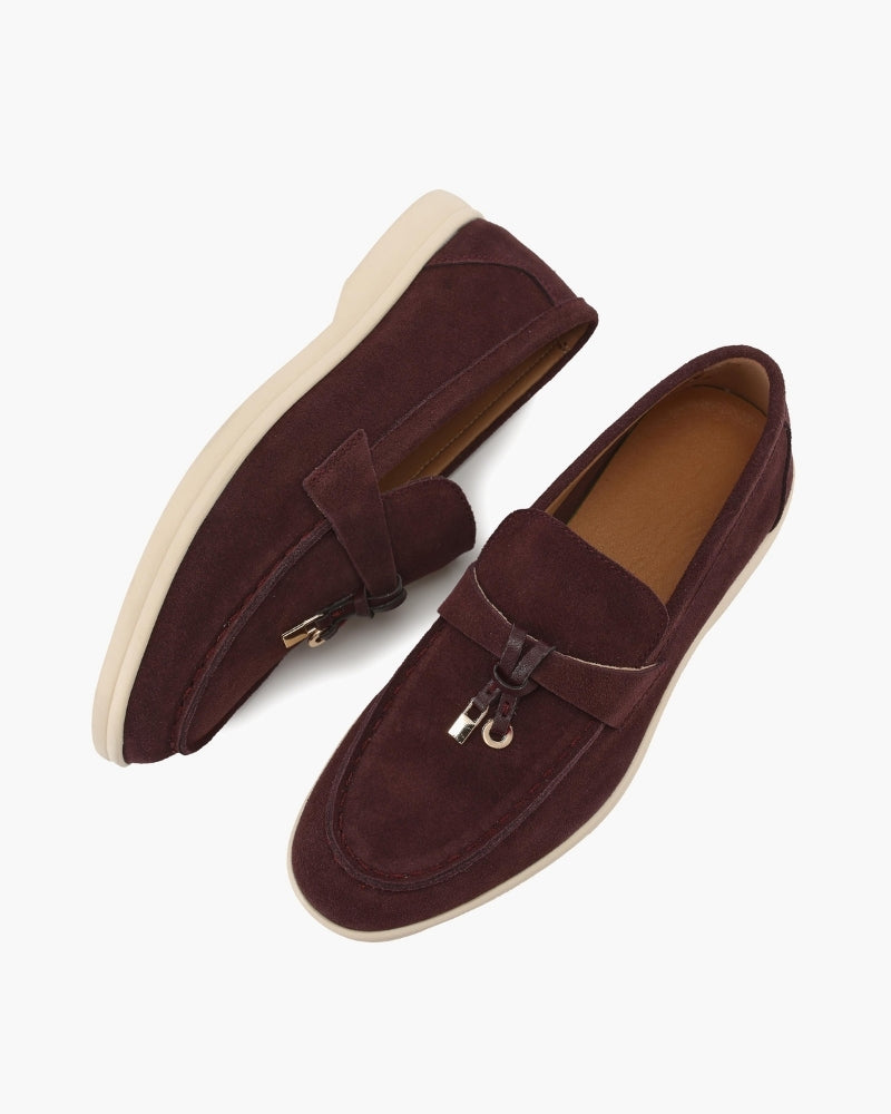 Mocassins en Suédine – Élégance intemporelle & confort absolu