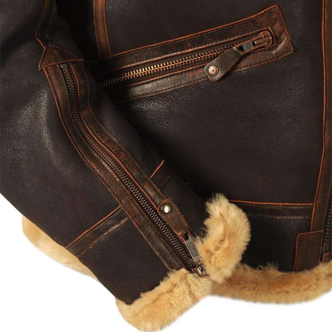 Blouson Aviateur – Protection Hivernale Chaude & Élégante