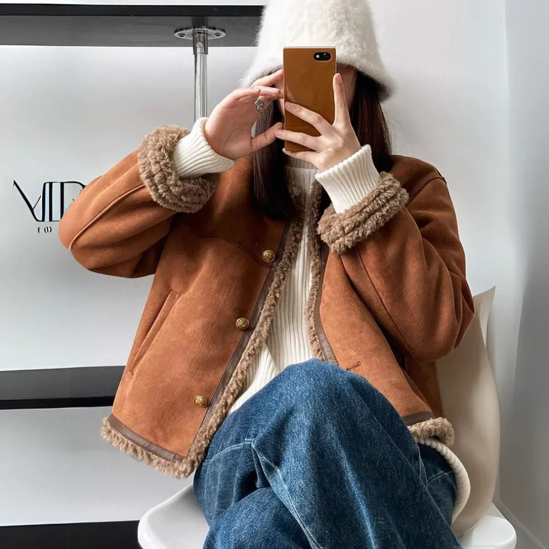 Veste Teddy Luxe – Chaleur et élégance en parfaite harmonie