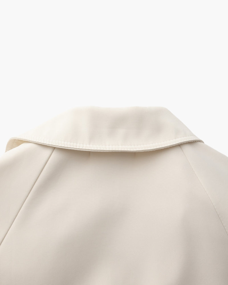 Trench Élégant – Coupe Longue et Design Confortable