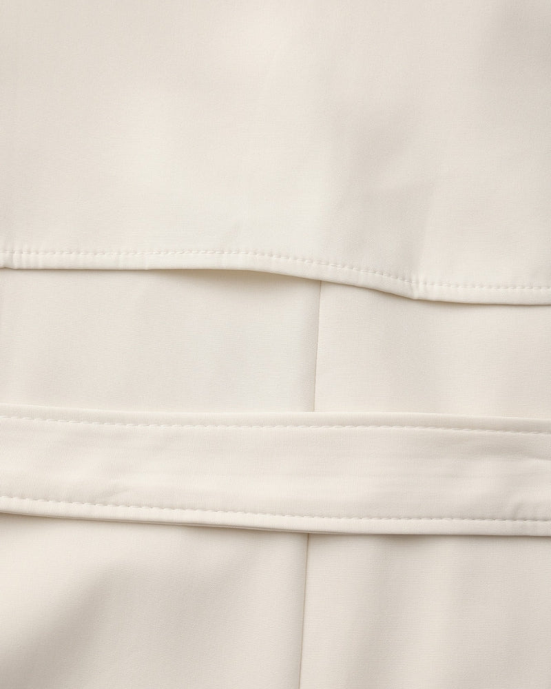 Trench Élégant – Coupe Longue et Design Confortable