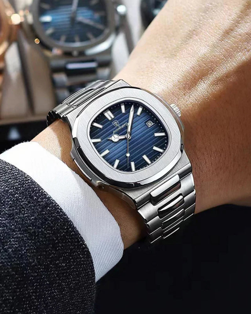 Montre Classique – Luxe Étanche aux Détails Raffinés