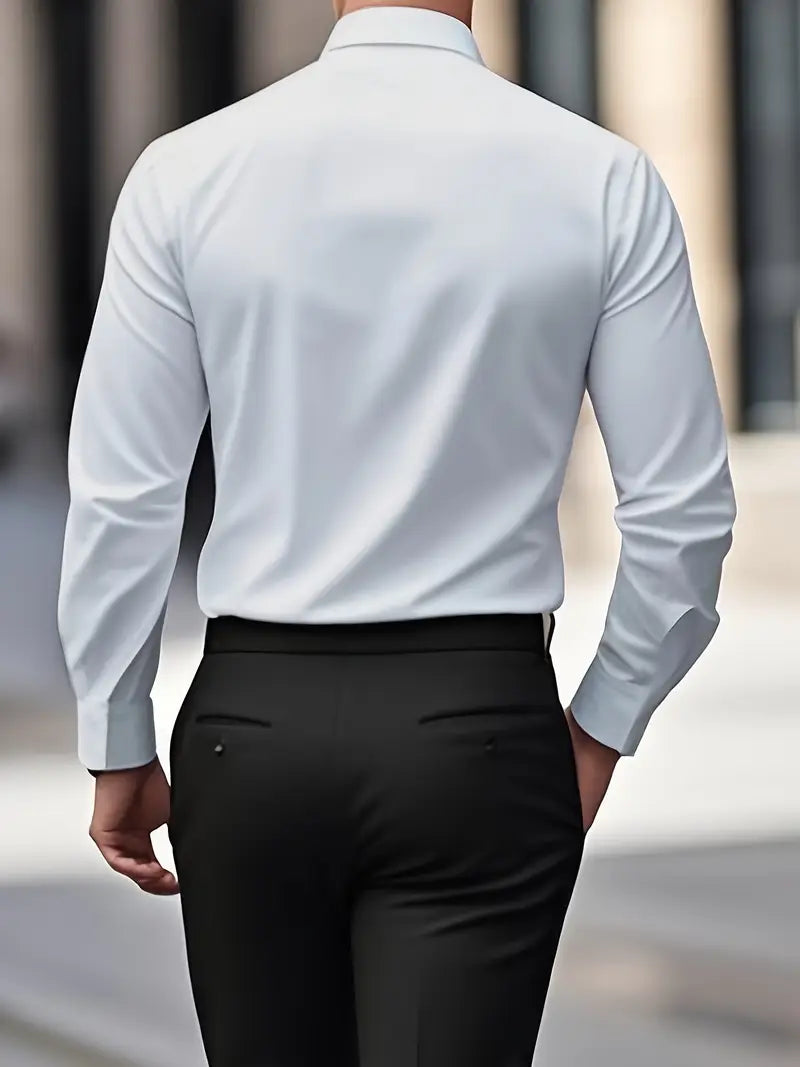 Chemise Slim Fit – Respirante & Élégance Intemporelle