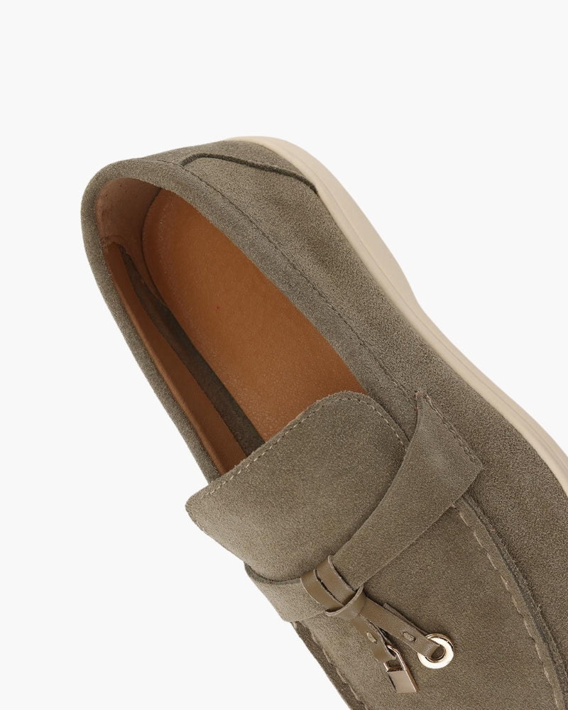 Mocassins en Suédine – Élégance intemporelle & confort absolu