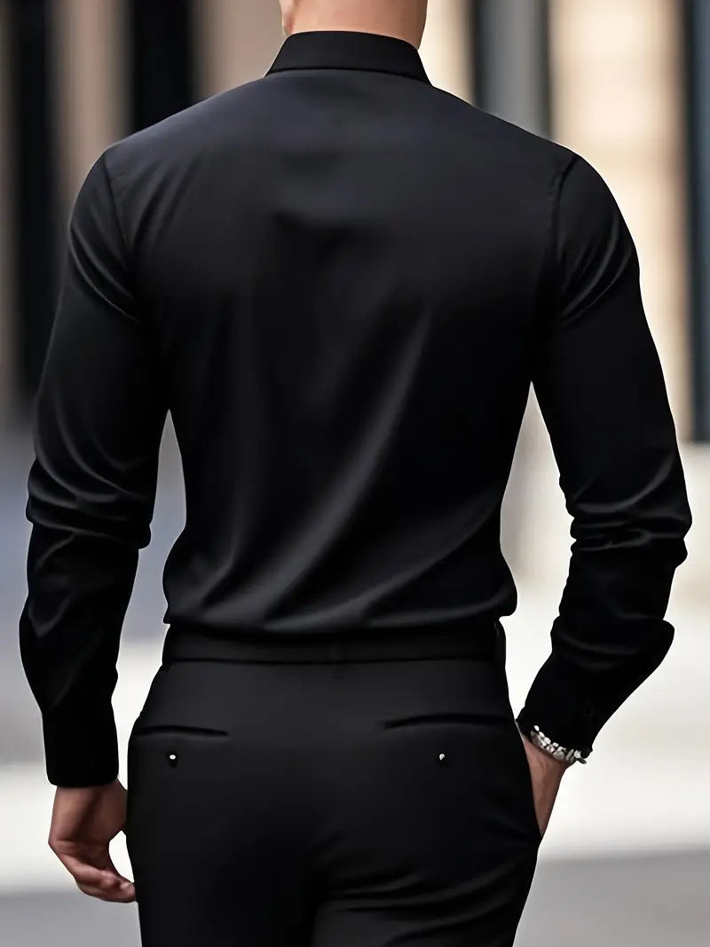 Chemise Slim Fit – Respirante & Élégance Intemporelle