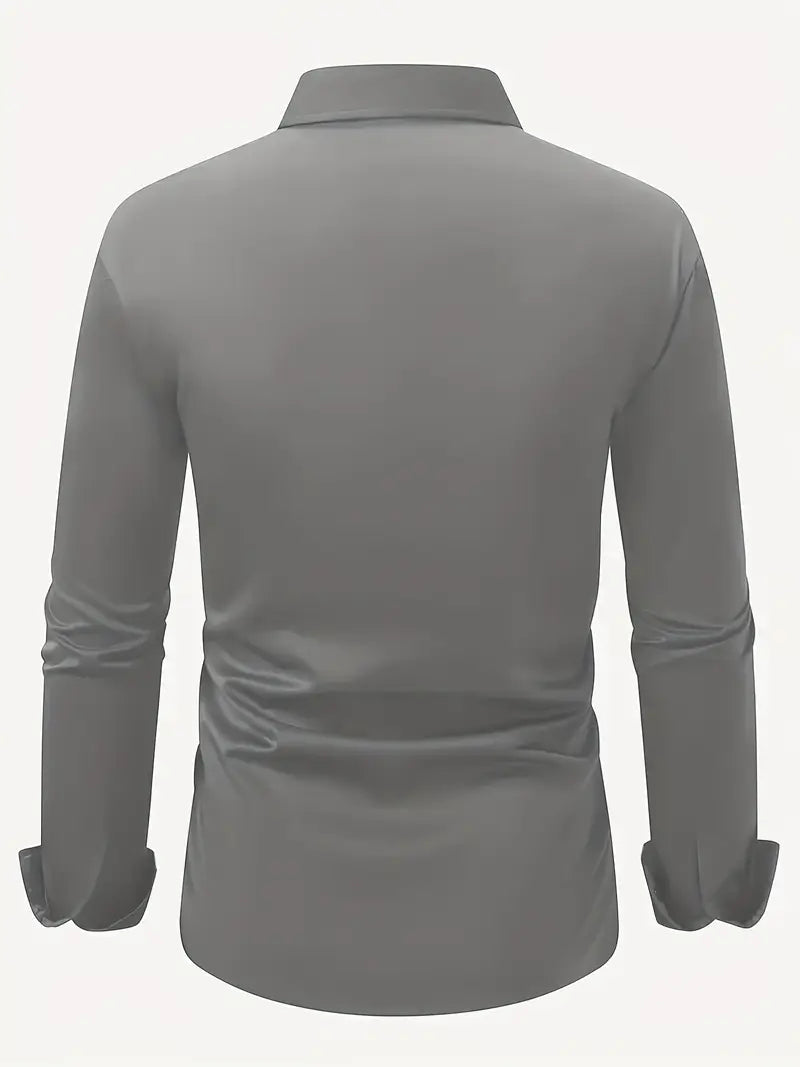 Chemise Slim Fit – Respirante & Élégance Intemporelle