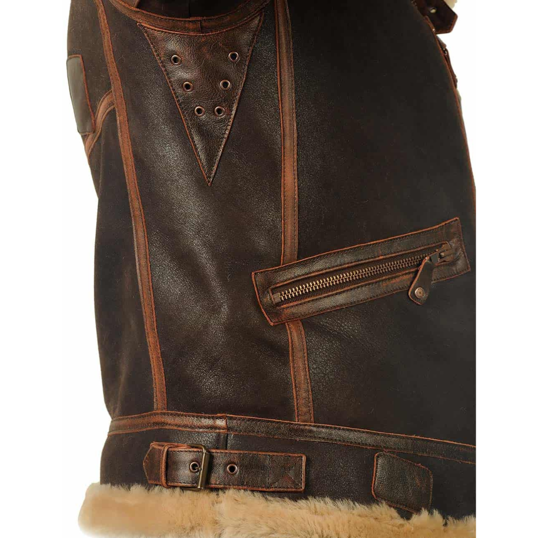 Blouson Aviateur – Protection Hivernale Chaude & Élégante