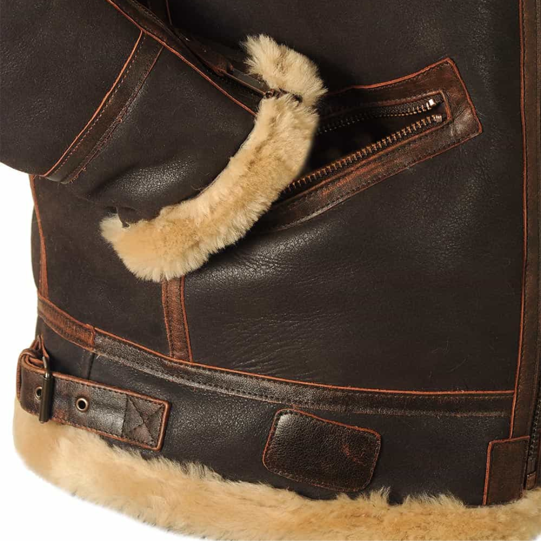 Blouson Aviateur – Protection Hivernale Chaude & Élégante