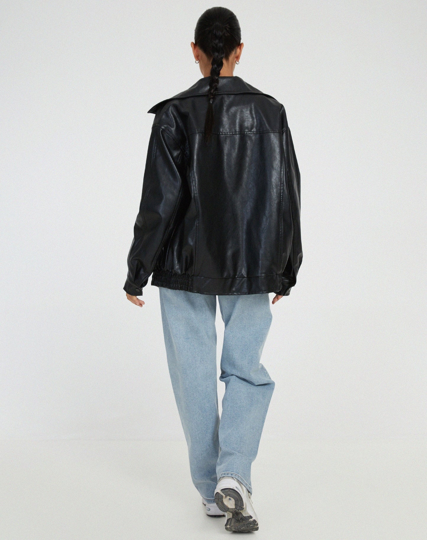 Veste en Cuir PU – Design Durable et Intemporel