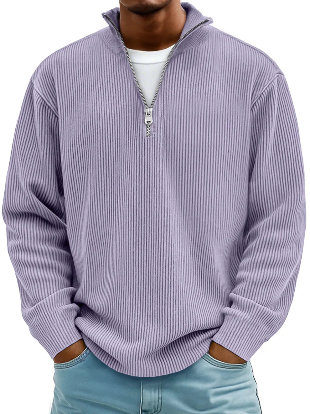 Pull Demi-Zip – Style Moderne et Confort Absolu