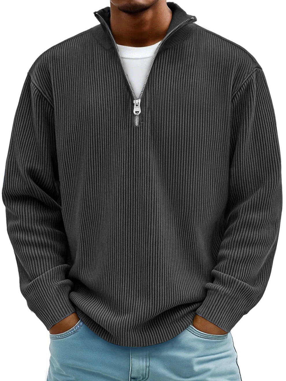 Pull Demi-Zip – Style Moderne et Confort Absolu
