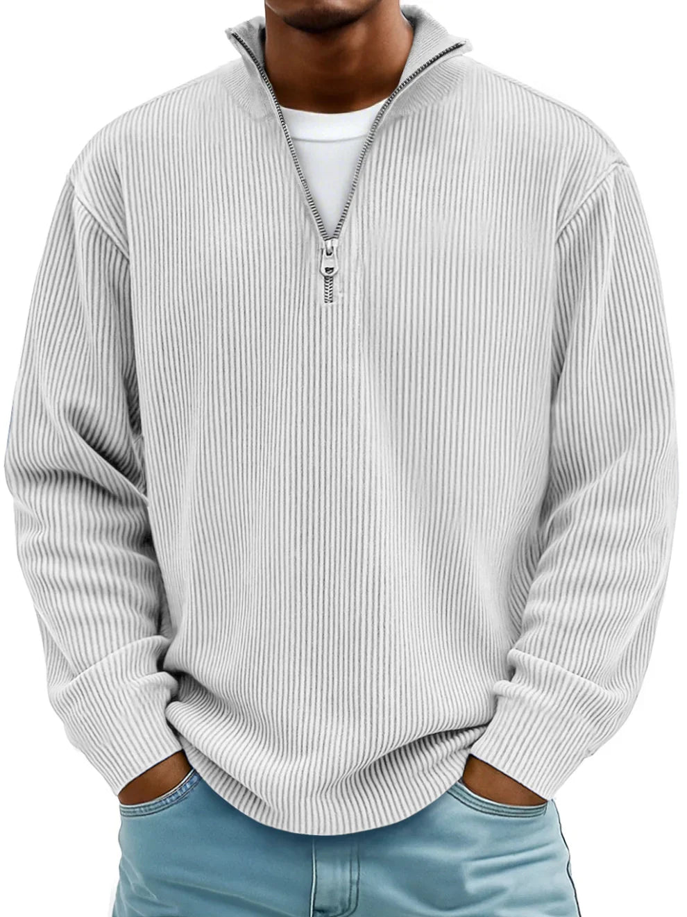 Pull Demi-Zip – Style Moderne et Confort Absolu