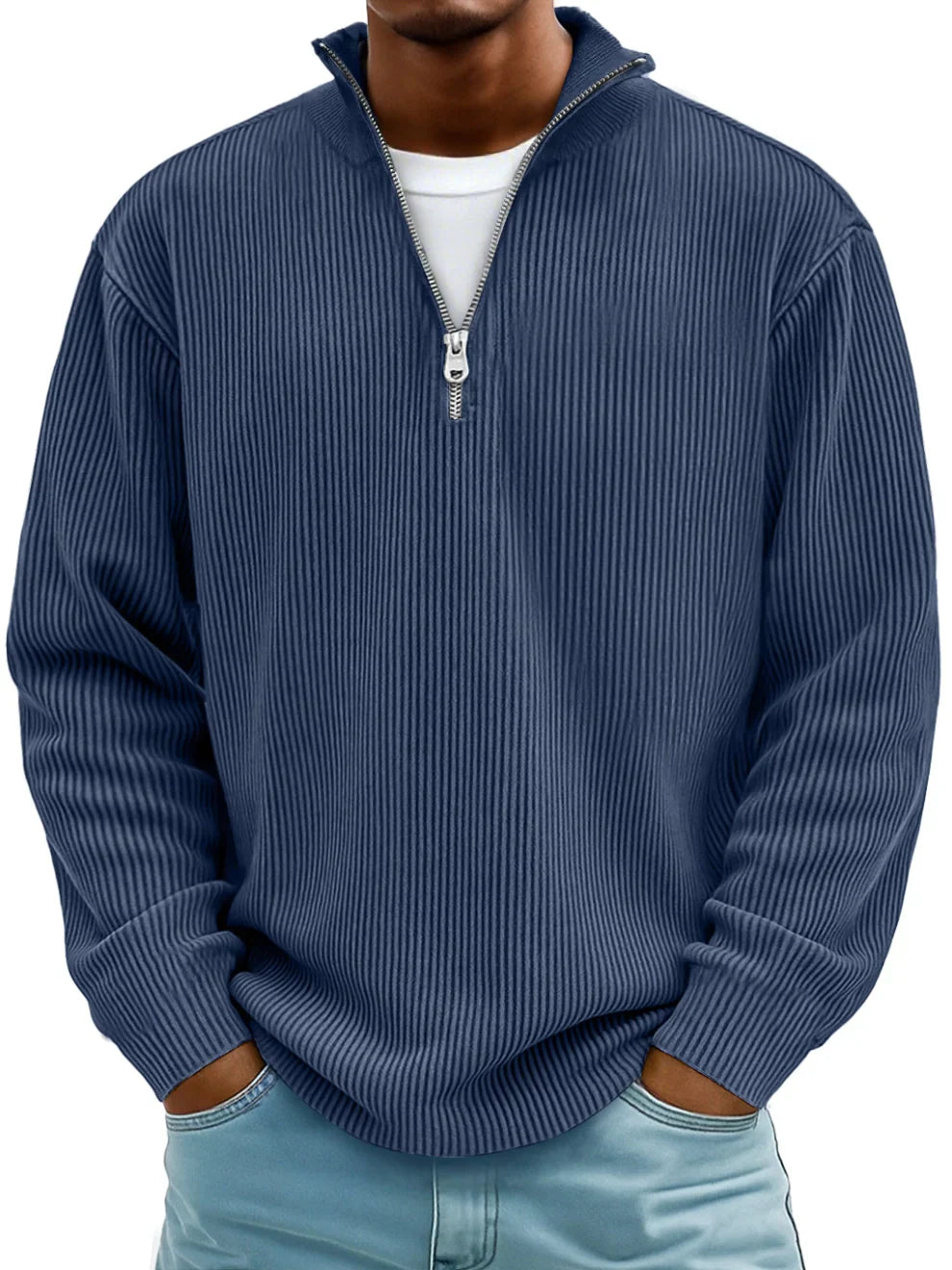 Pull Demi-Zip – Style Moderne et Confort Absolu