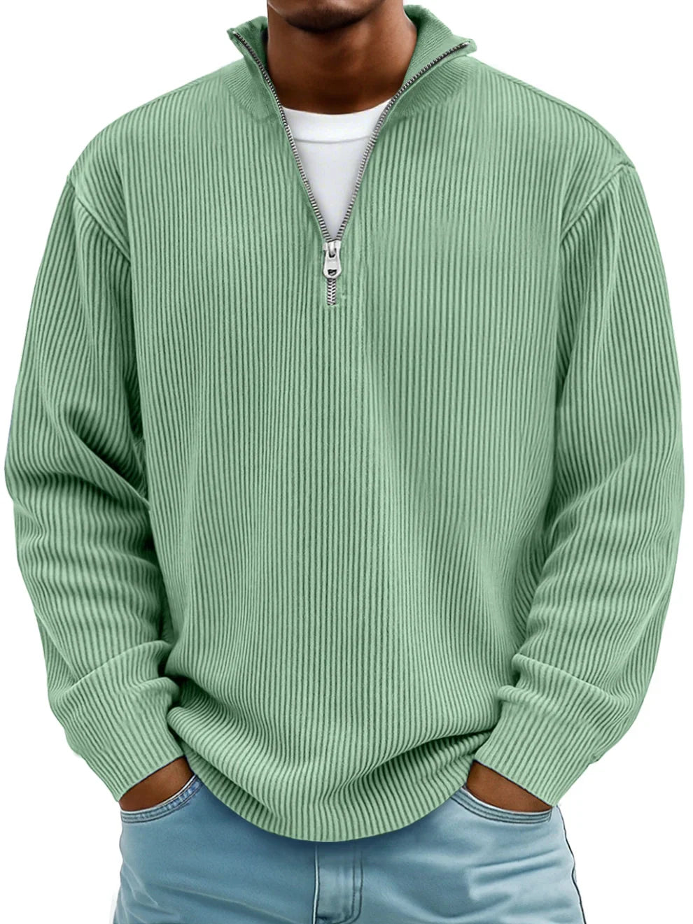 Pull Demi-Zip – Style Moderne et Confort Absolu