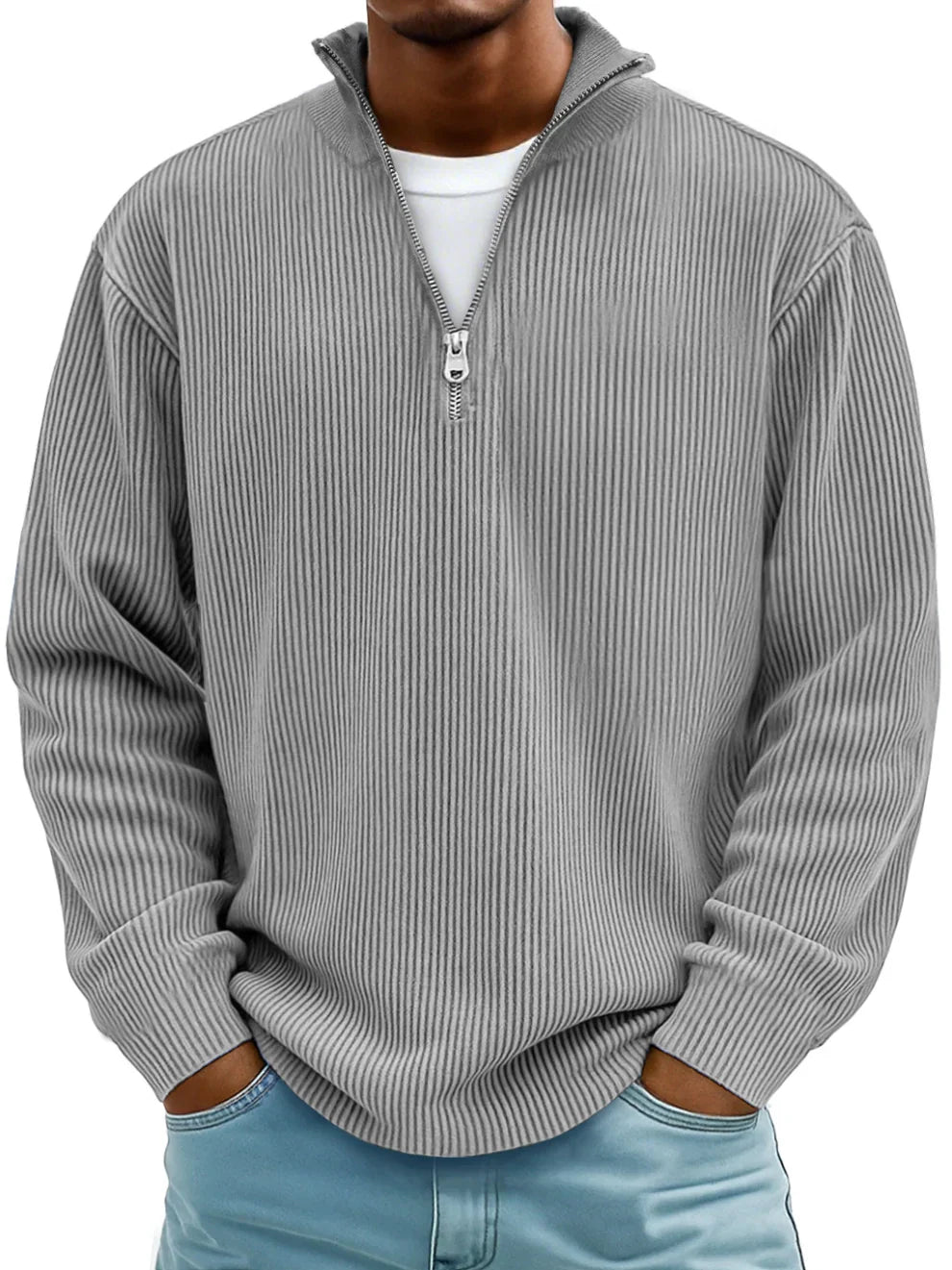 Pull Demi-Zip – Style Moderne et Confort Absolu