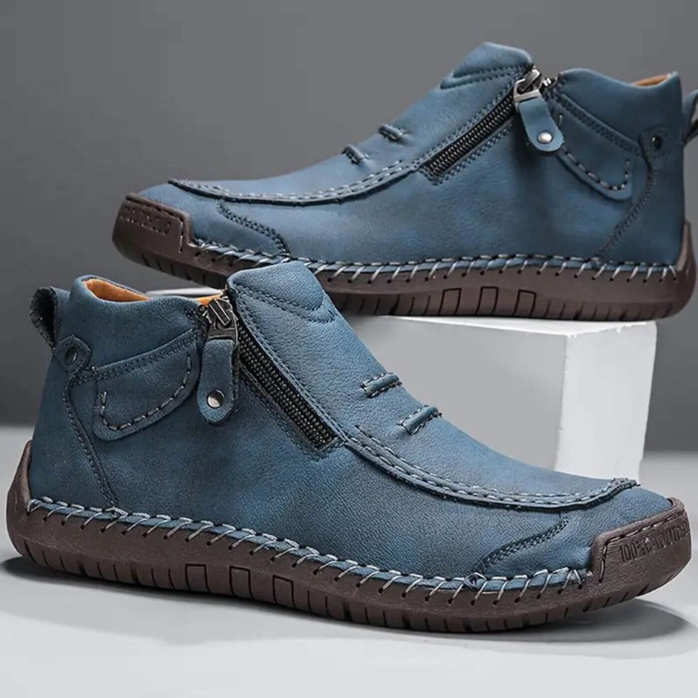 Bottines en cuir – Style intemporel et confort quotidien