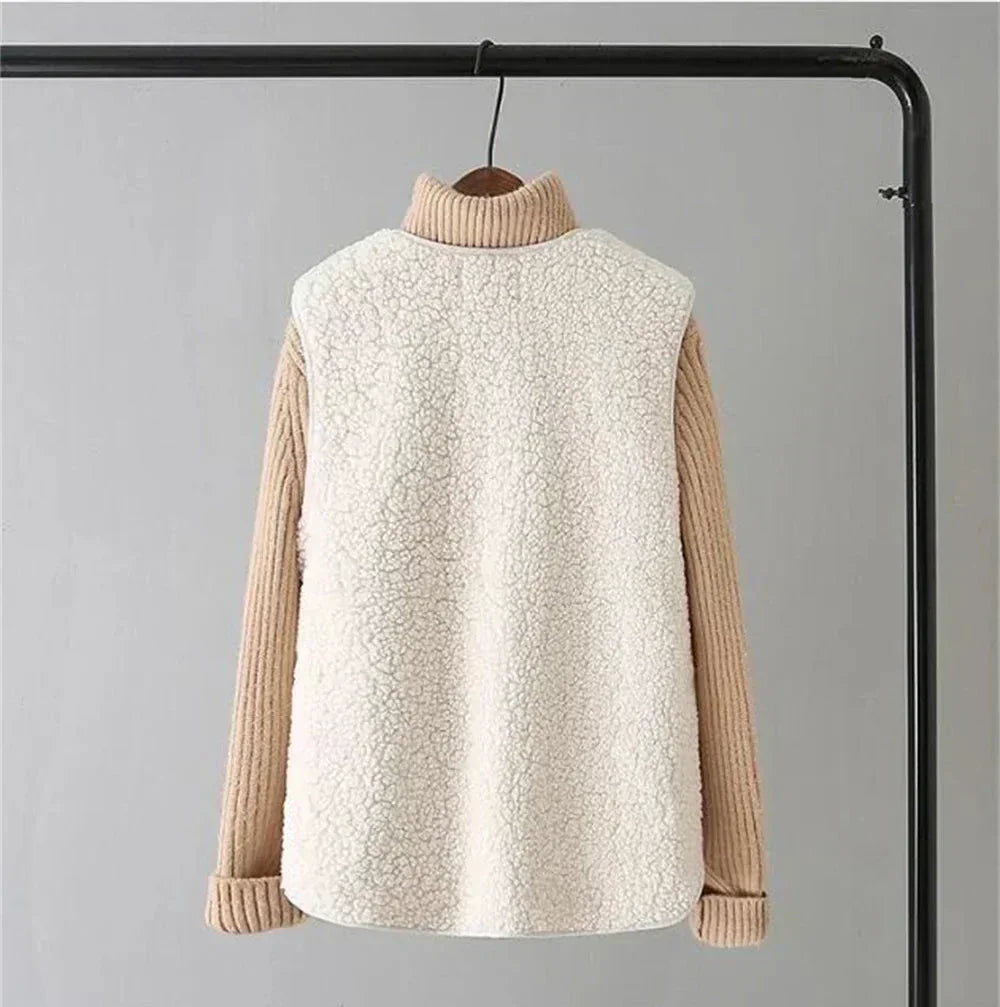 Gilet de Luxe en Laine – Chaud & Élégant avec Détails Poches