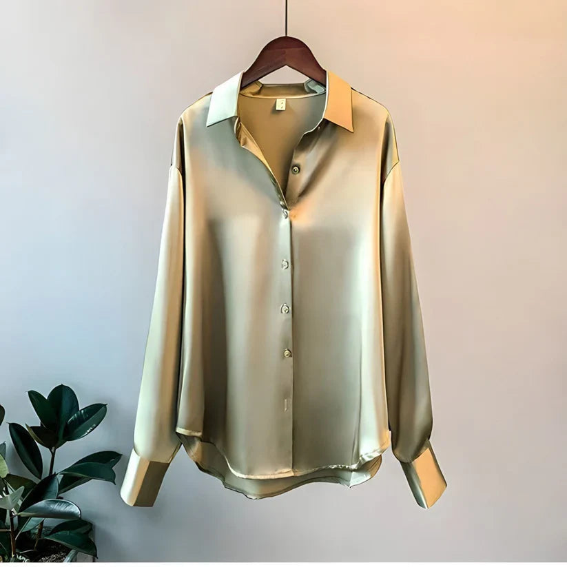 Blouse en Soie – Confort Luxueux et Élégance Intemporelle