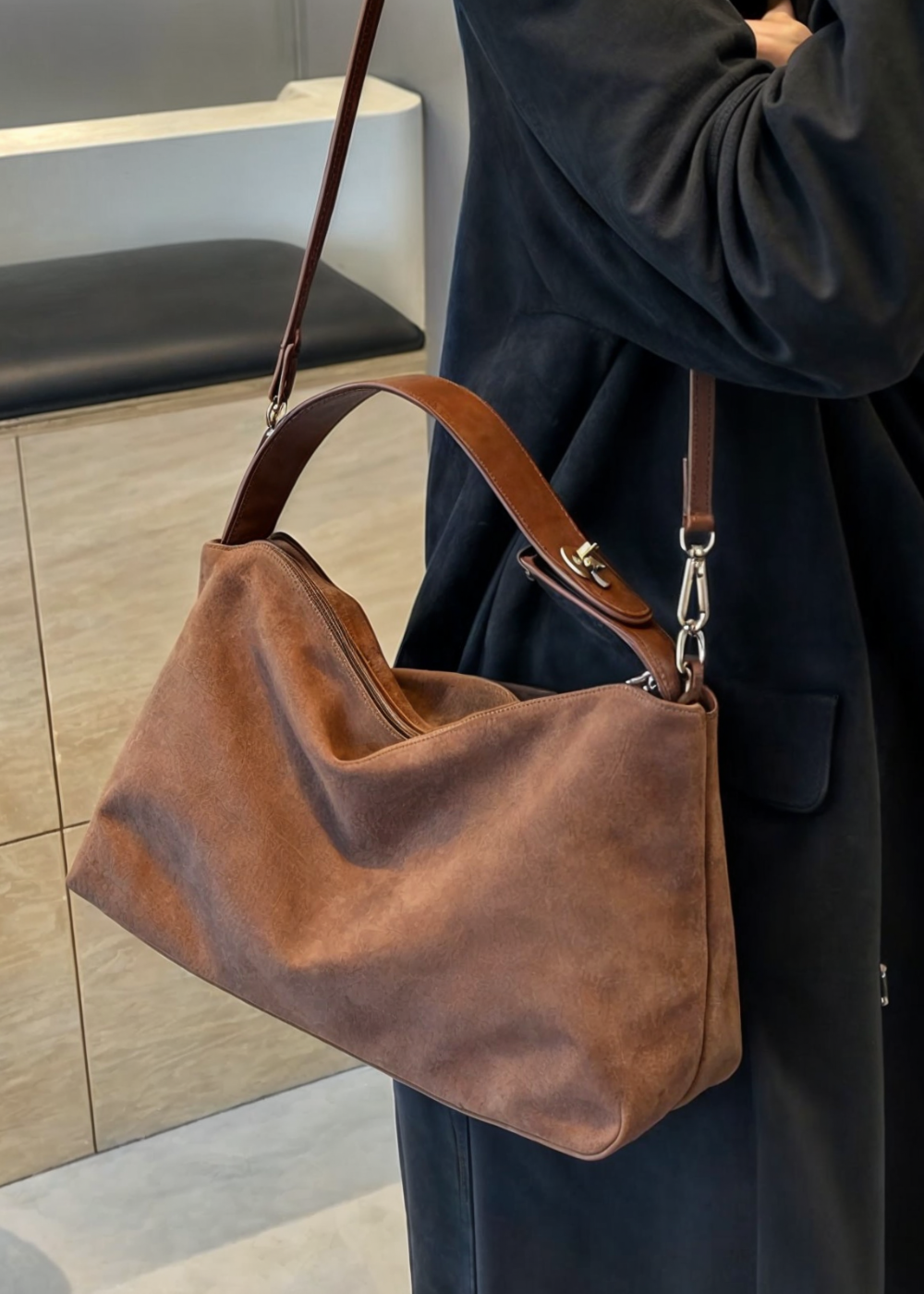 Sac à Main – Élégance suédée et confort quotidien
