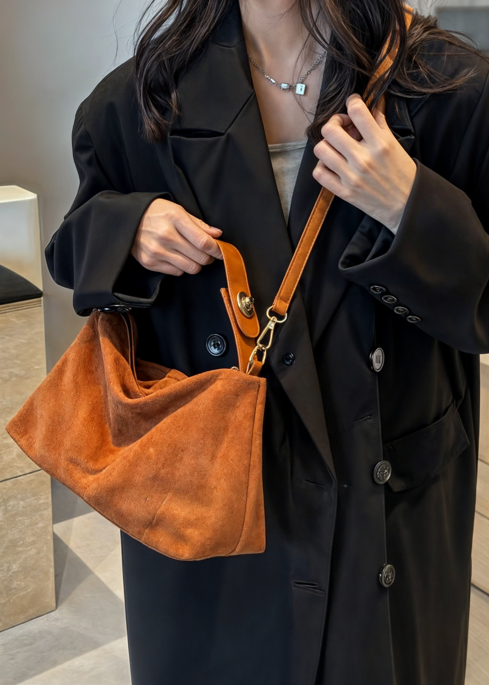 Sac à Main – Élégance suédée et confort quotidien