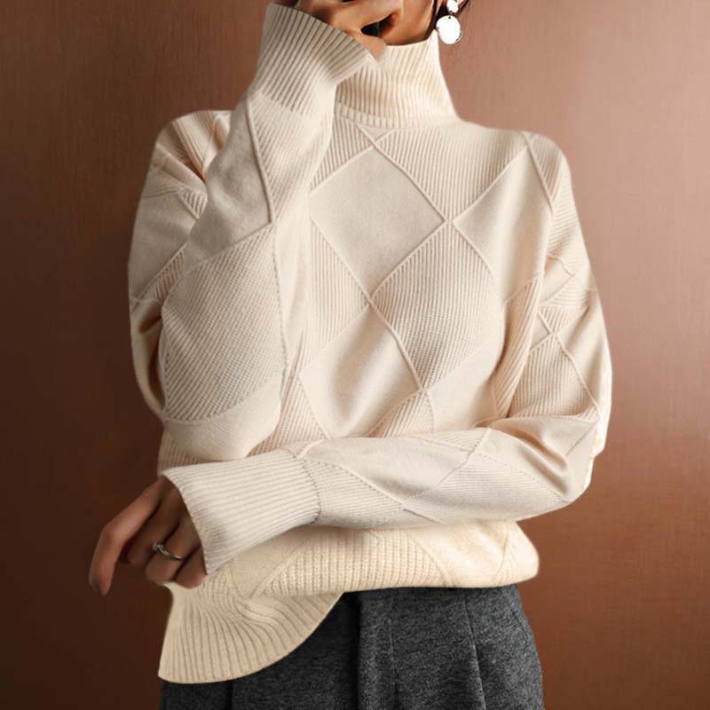 Pull Col Roulé – Chaleur Douce et Élégance Intemporelle
