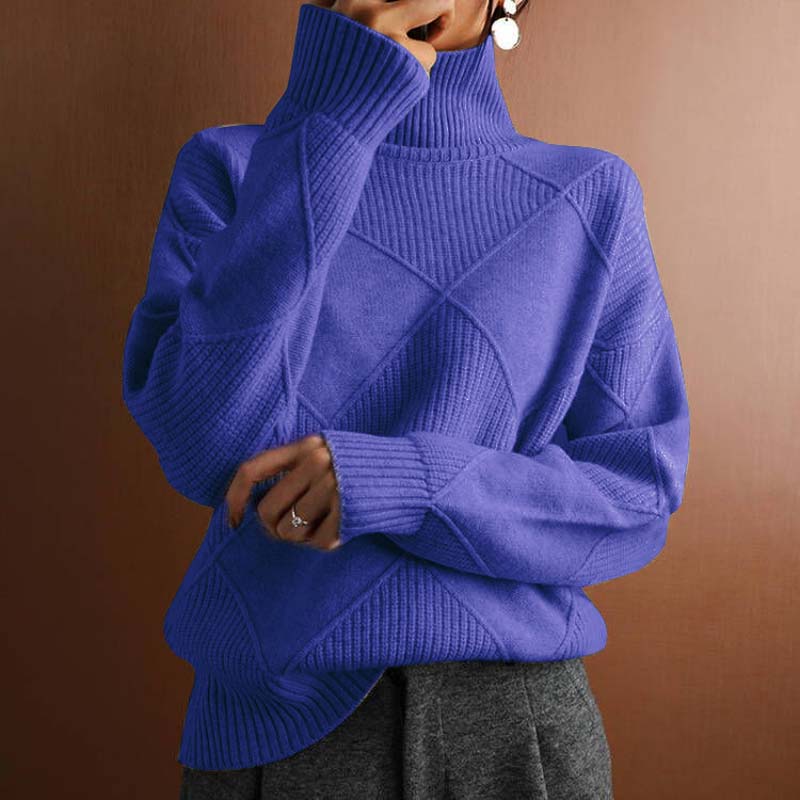 Pull Col Roulé – Chaleur Douce et Élégance Intemporelle