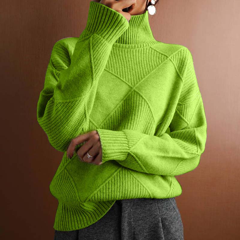 Pull Col Roulé – Chaleur Douce et Élégance Intemporelle