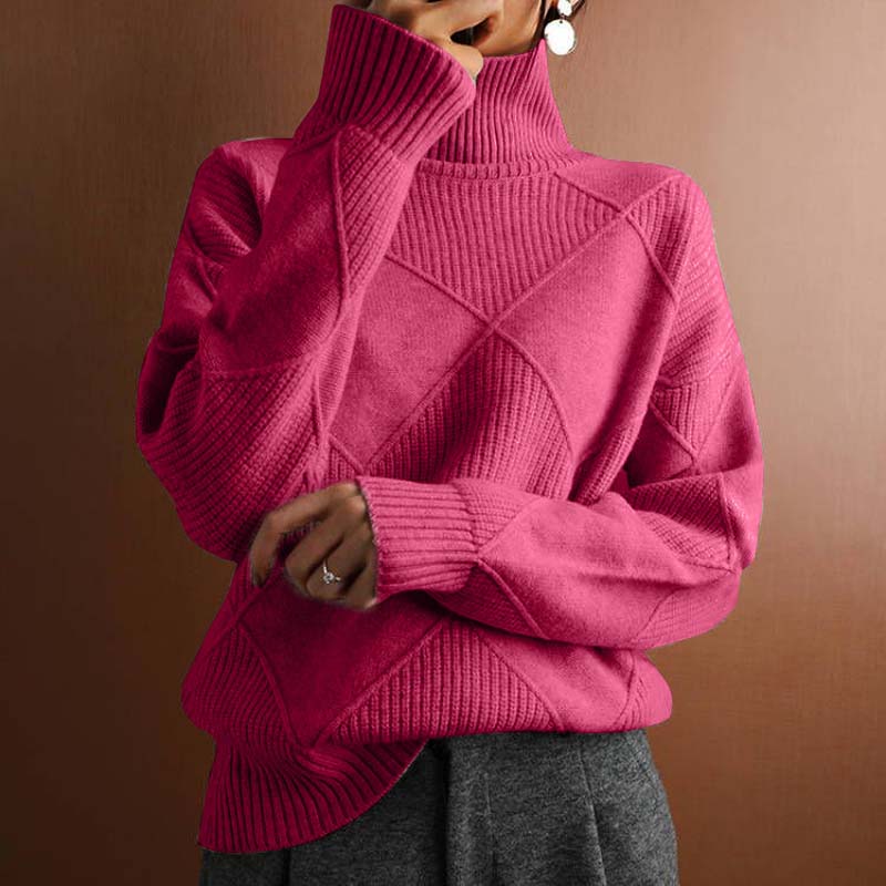 Pull Col Roulé – Chaleur Douce et Élégance Intemporelle