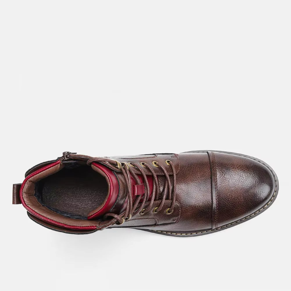 Bottes Oxford en Cuir – Élégance et confort à chaque pas