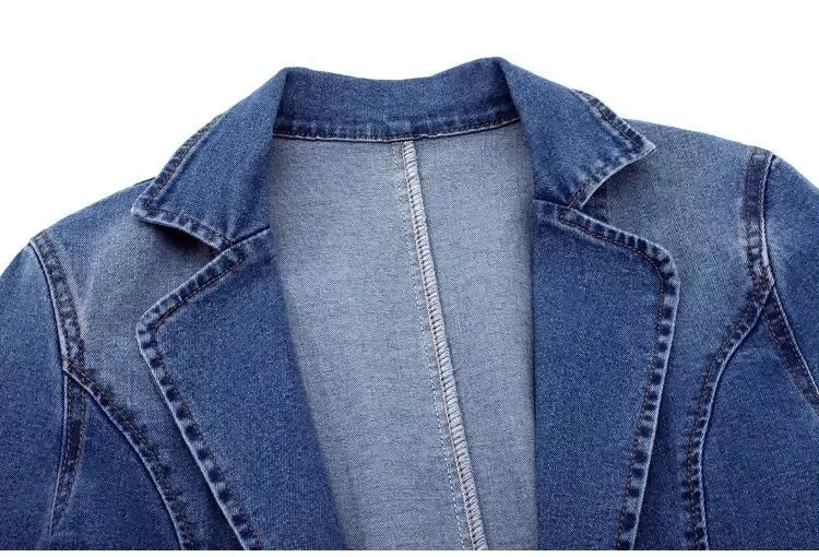 Veste en denim – élégance intemporelle et confort absolu