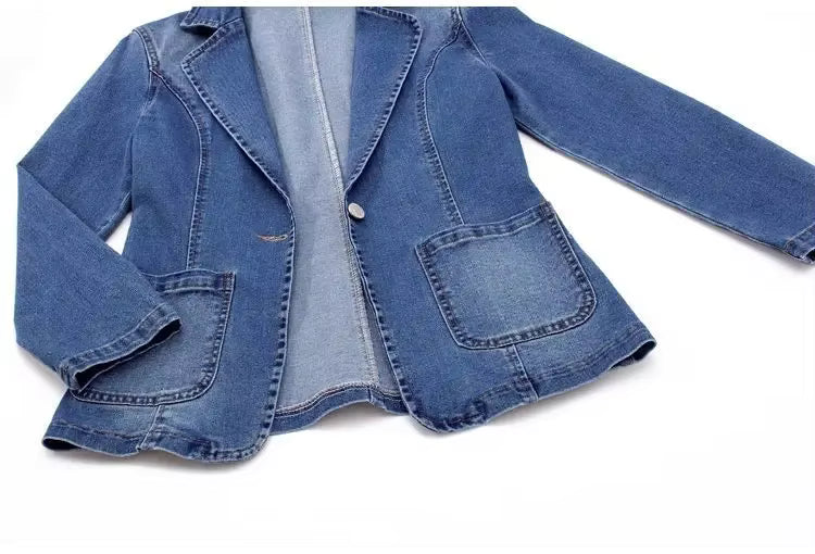 Veste en denim – élégance intemporelle et confort absolu