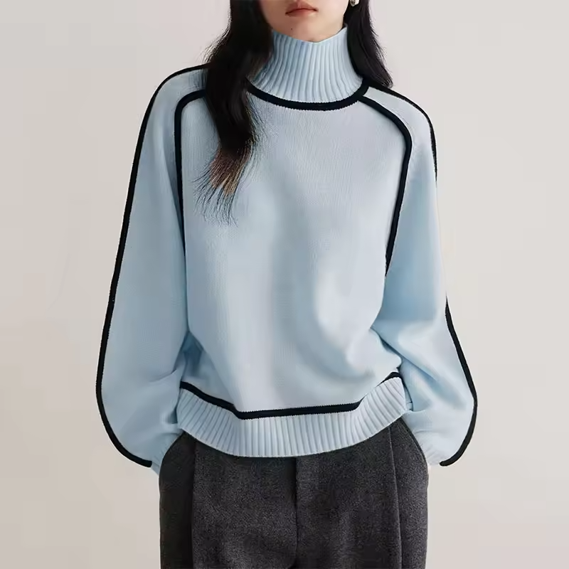 Col Roulé en Maille – Confort Douillet & Style Polyvalent