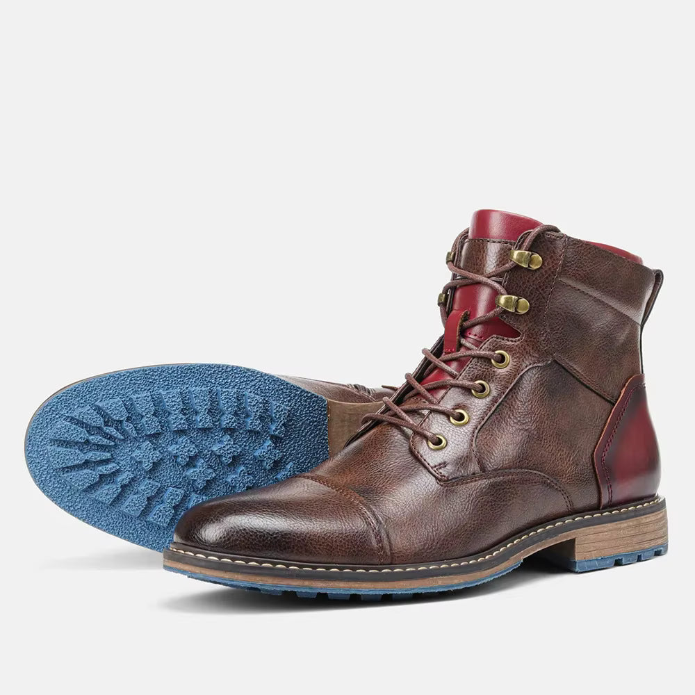Bottes Oxford en Cuir – Élégance et confort à chaque pas