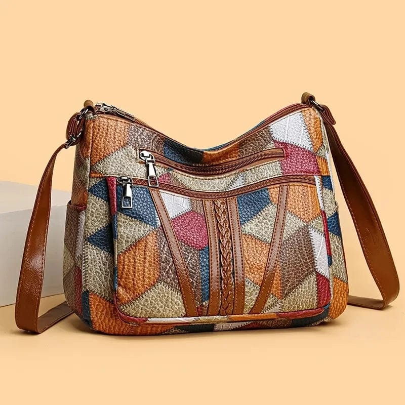 Sac Bandoulière Patchwork – Élégant, Pratique et Confortable