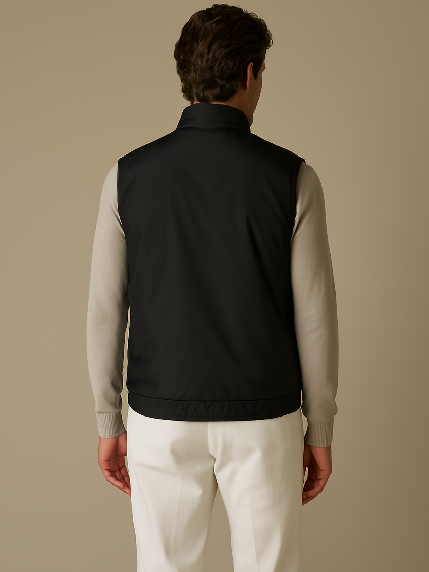 Gilet réversible – Deux styles en un