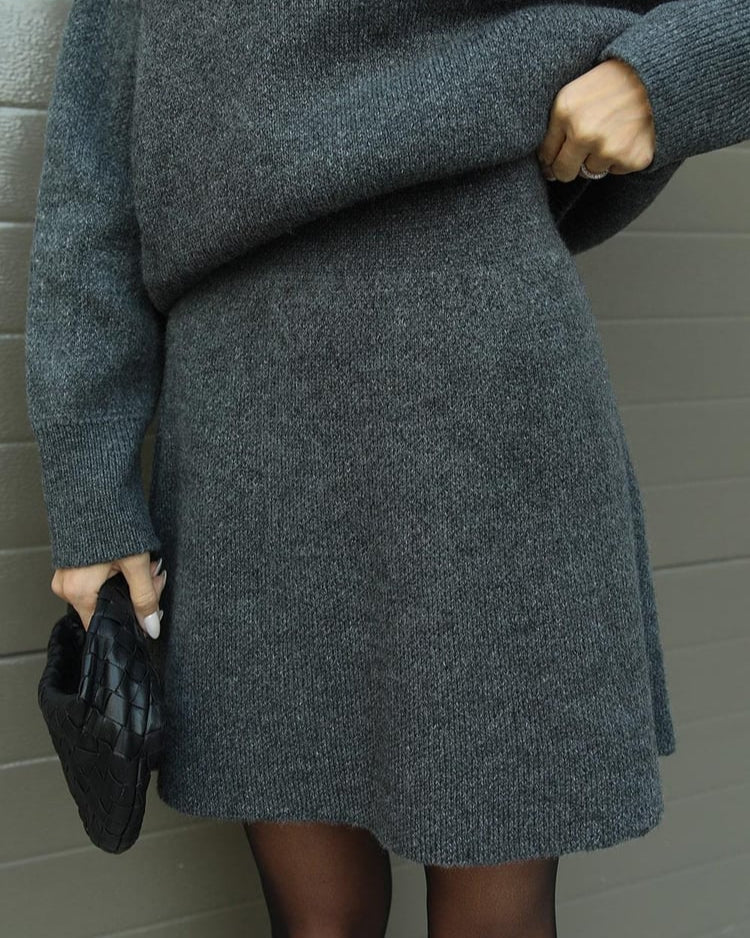 Knit Elegance Set – Confort et style en un seul look