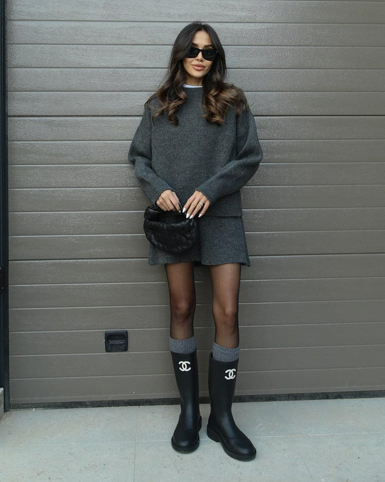 Knit Elegance Set – Confort et style en un seul look