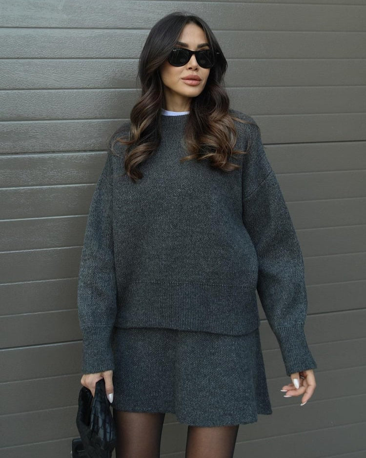 Knit Elegance Set – Confort et style en un seul look