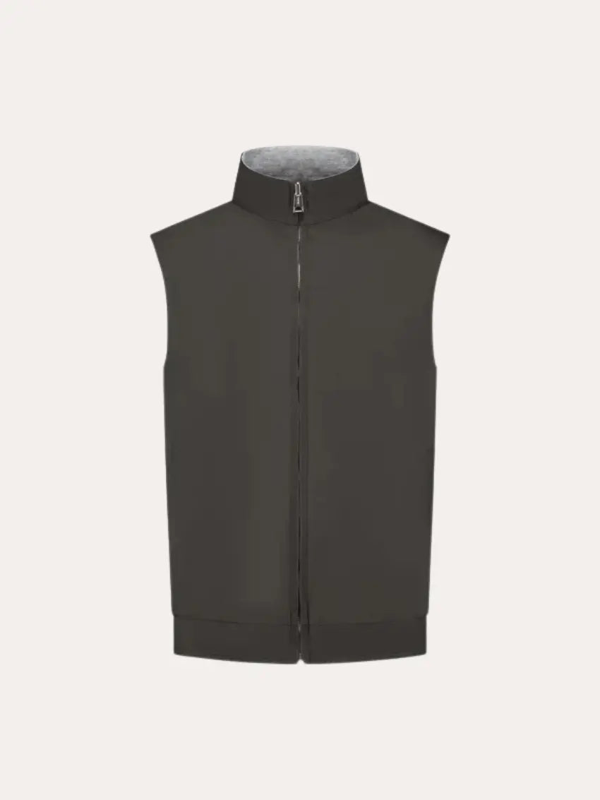 Gilet réversible – Deux styles en un