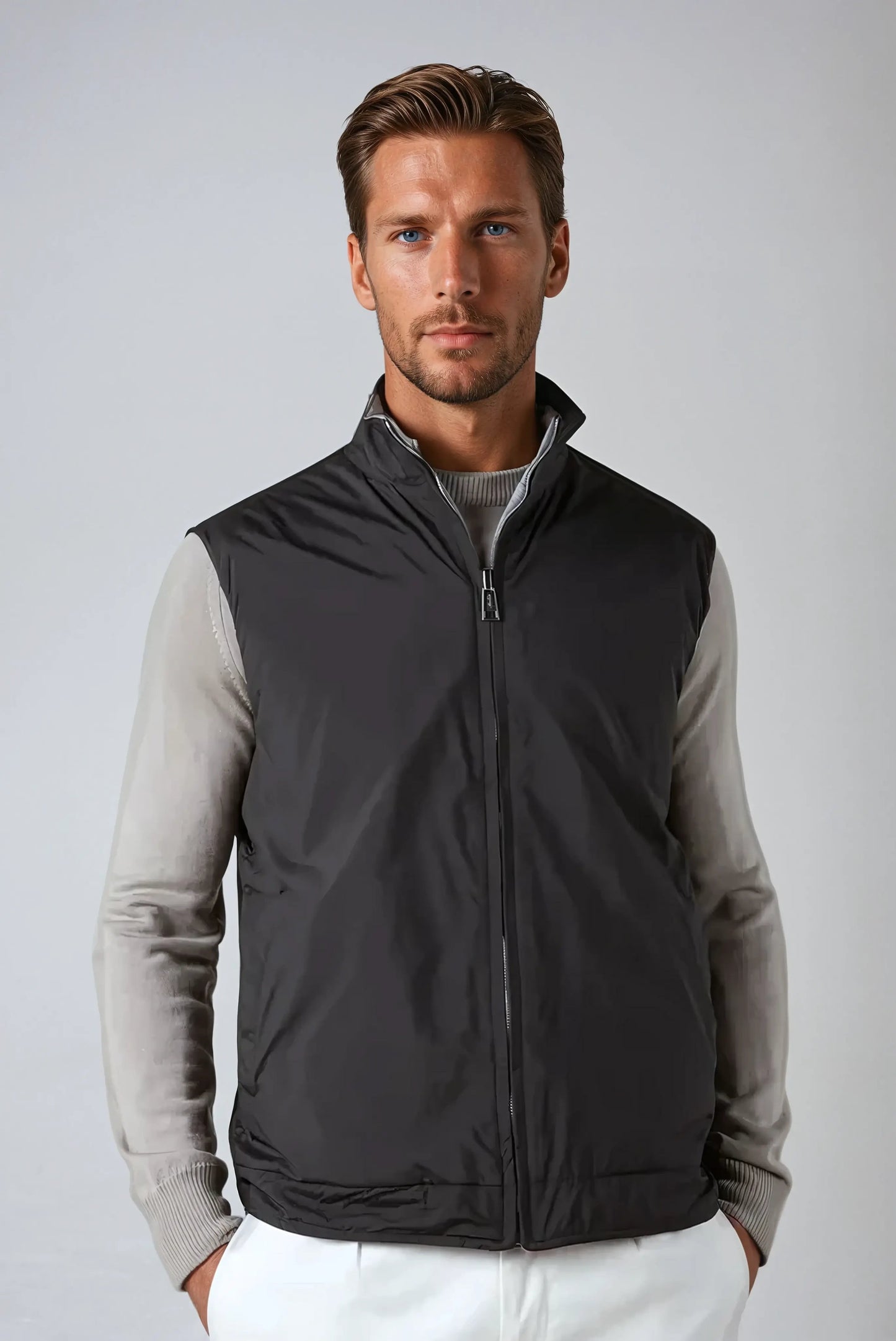 Gilet réversible – Deux styles en un